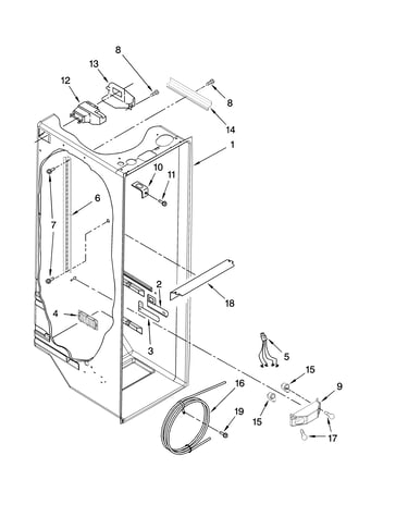 Refrigerator liner parts