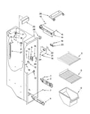 Freezer liner parts