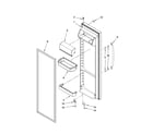 Maytag MSD2269KEW01 refrigerator door parts diagram