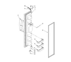 Maytag MSD2269KEA01 freezer door parts diagram