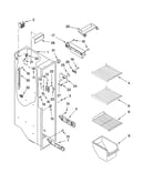 Freezer liner parts
