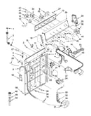 Controls and rear panel parts