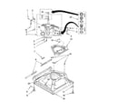 Maytag 7MMSE7999TW0 machine base parts diagram