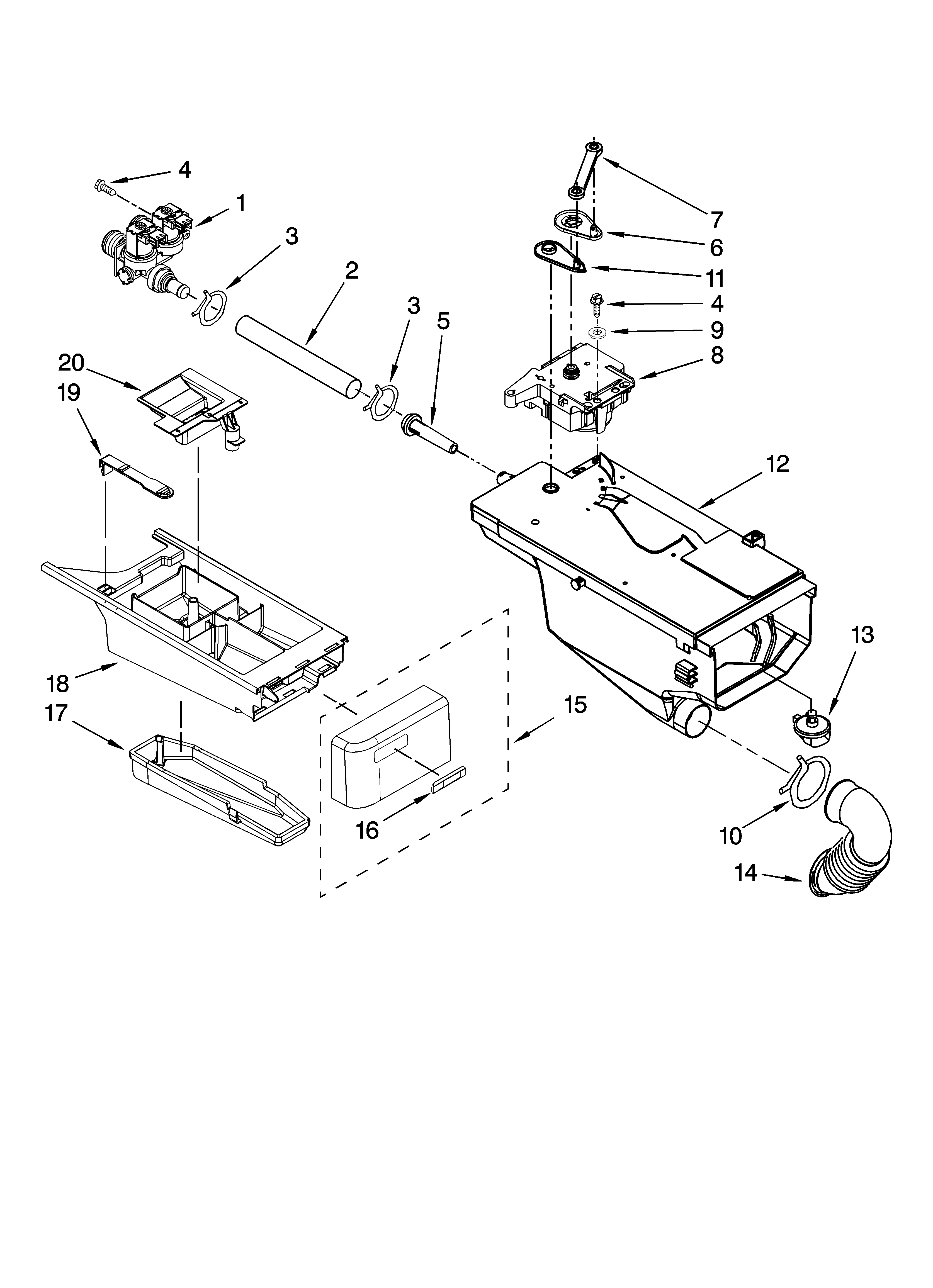 DISPENSER PARTS