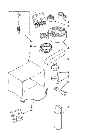 Optional  parts (not included)