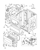 Lower cabinet and front panel parts
