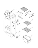 Freezer liner parts