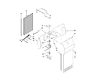 Whirlpool ED2JHAXTT01 air flow parts, optional parts (not included) diagram