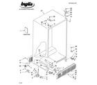 Inglis IS22AGXTQ00 cabinet parts diagram