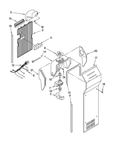 Air flow parts