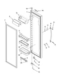 Refrigerator door parts