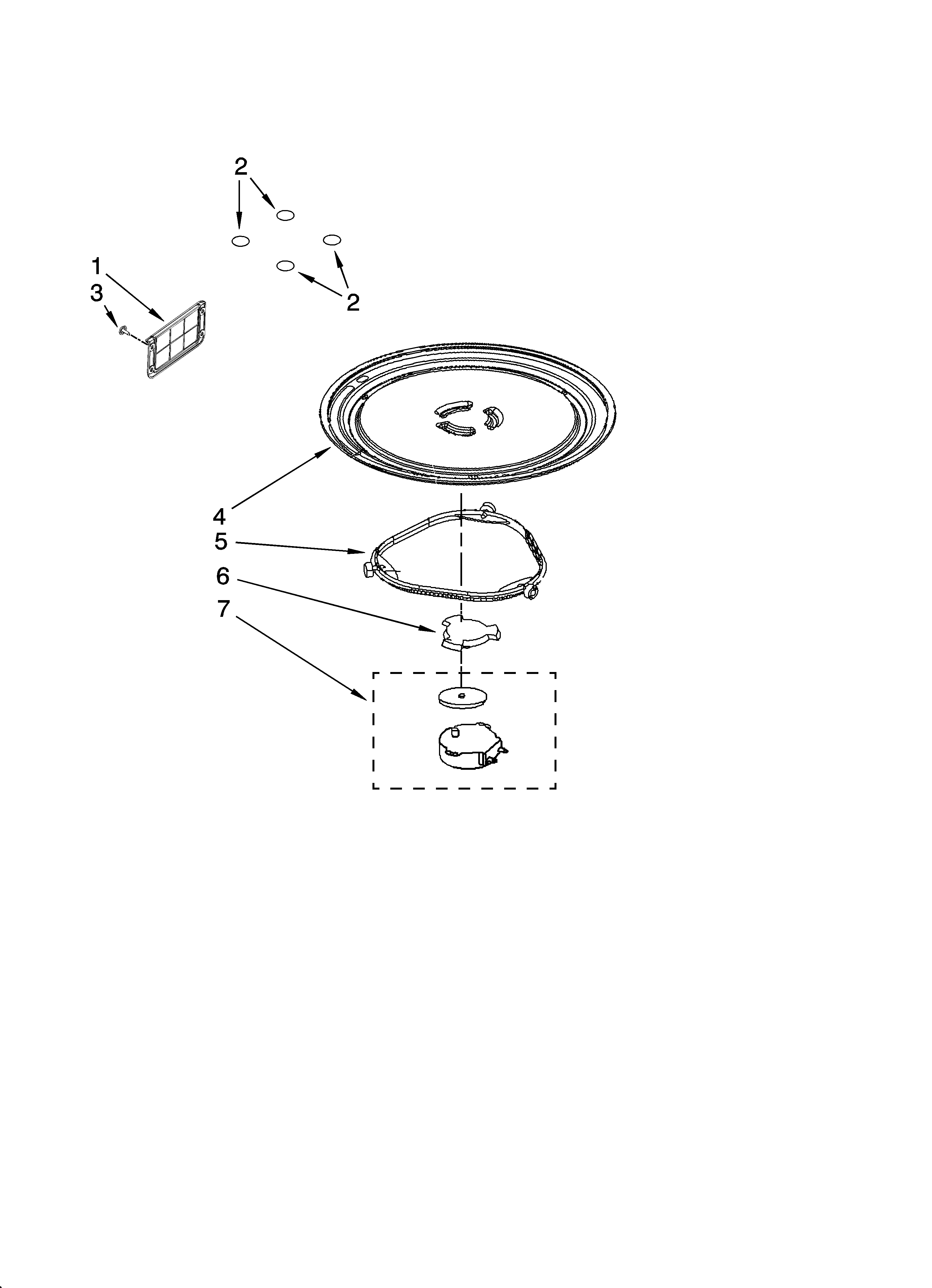 Turntable parts