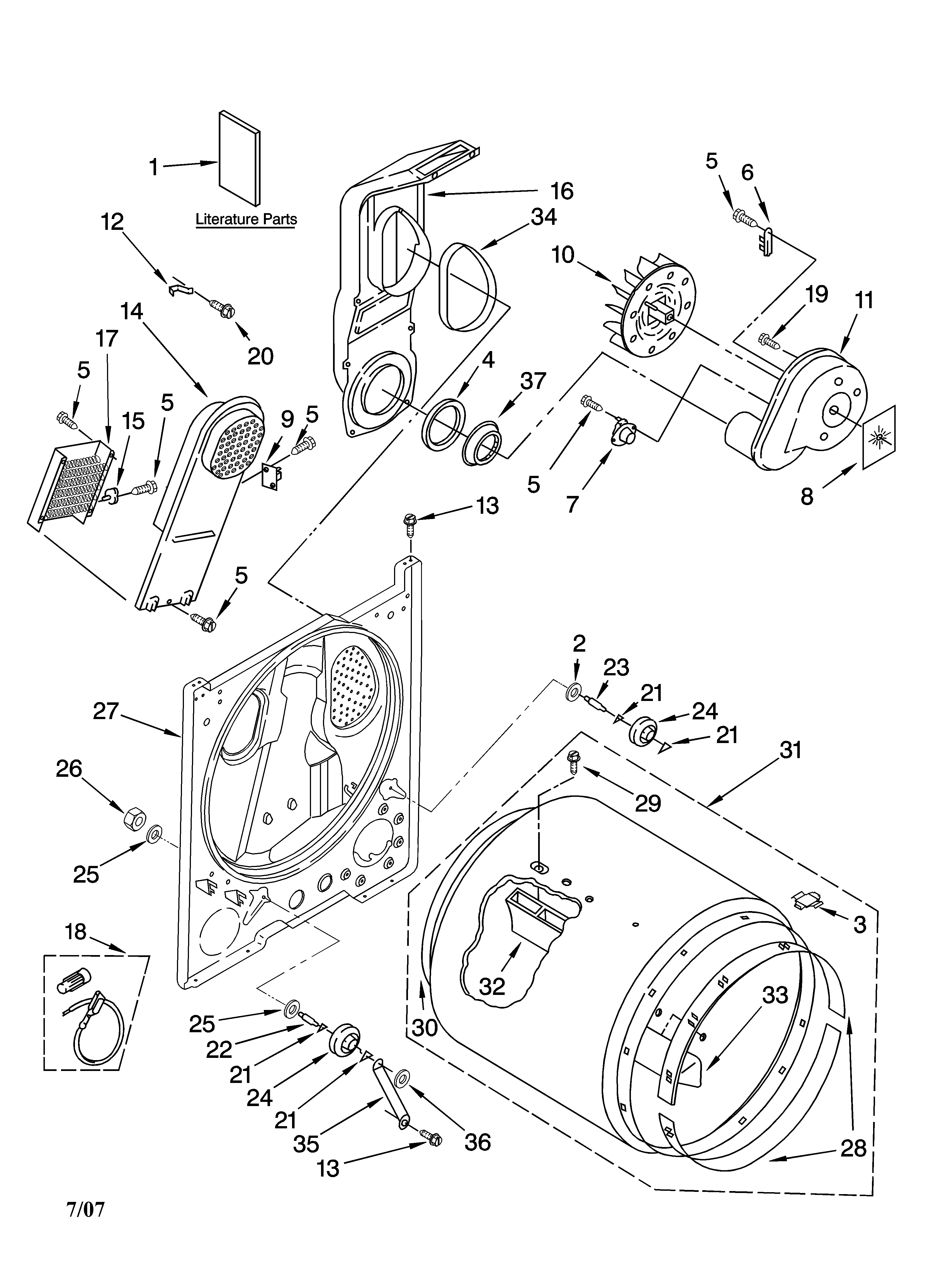 Bulkhead parts