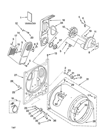 Bulkhead parts