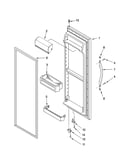 Refrigerator door parts