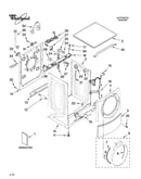 Top and cabinet parts