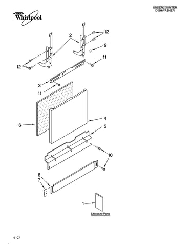 Door and panel parts