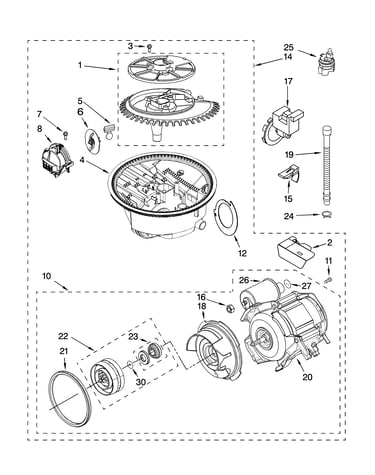 Pump and motor parts
