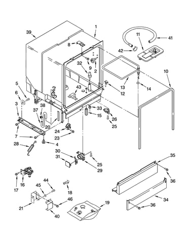 Tub assembly parts