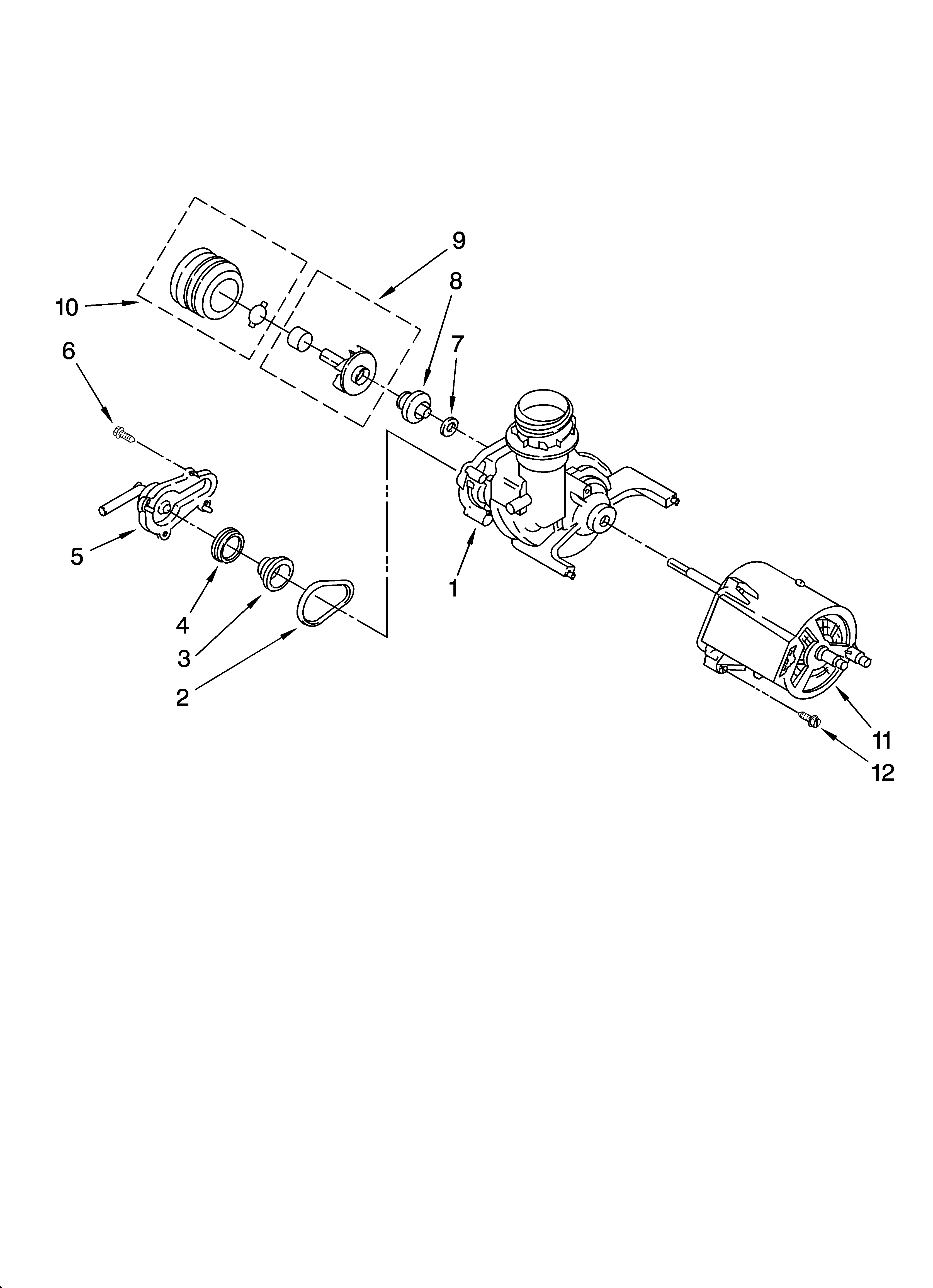 Pump and motor parts