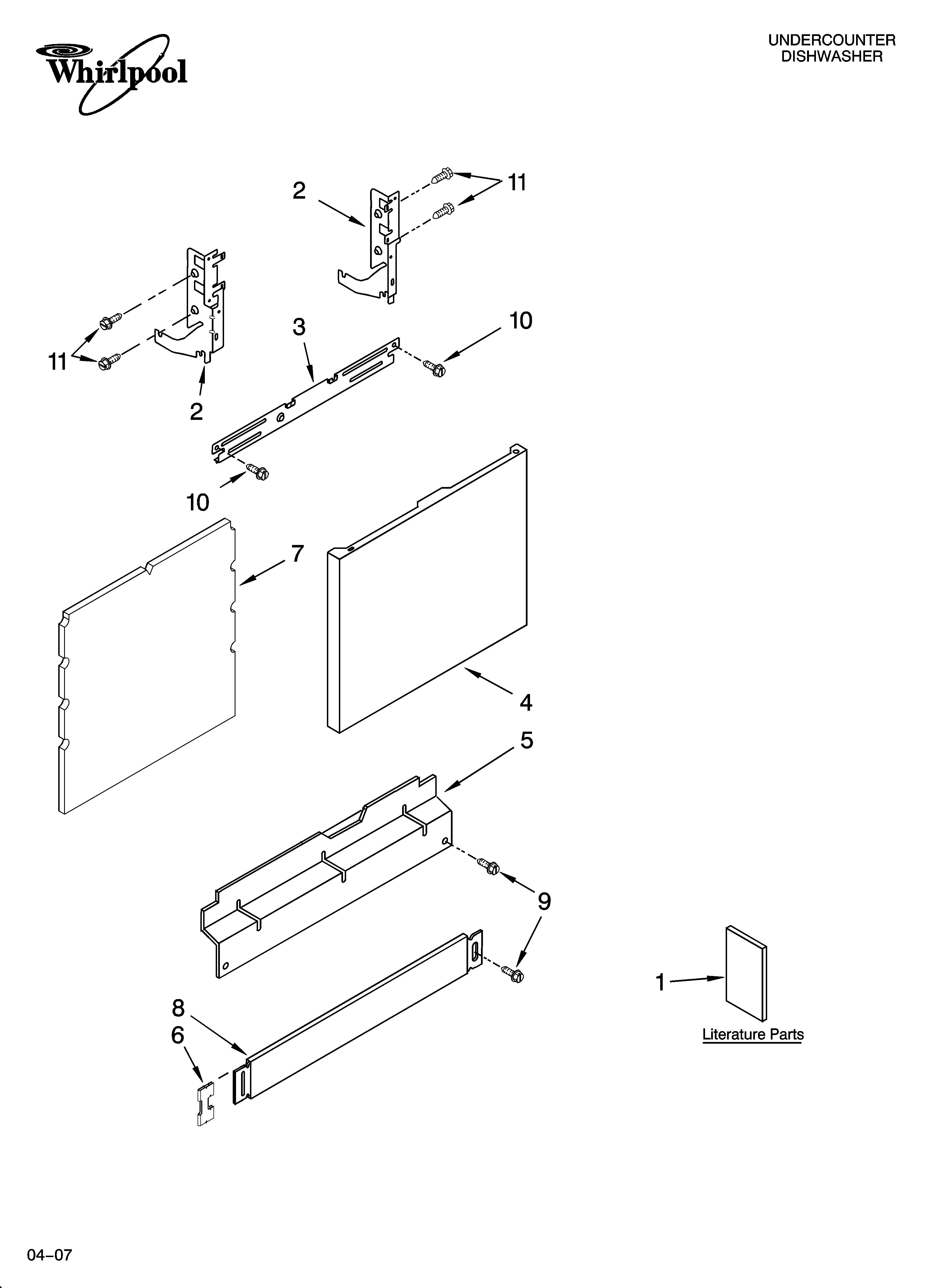 Door and panel parts