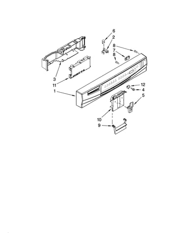 Control panel parts