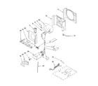Whirlpool ACE184PT0 air flow and control parts diagram