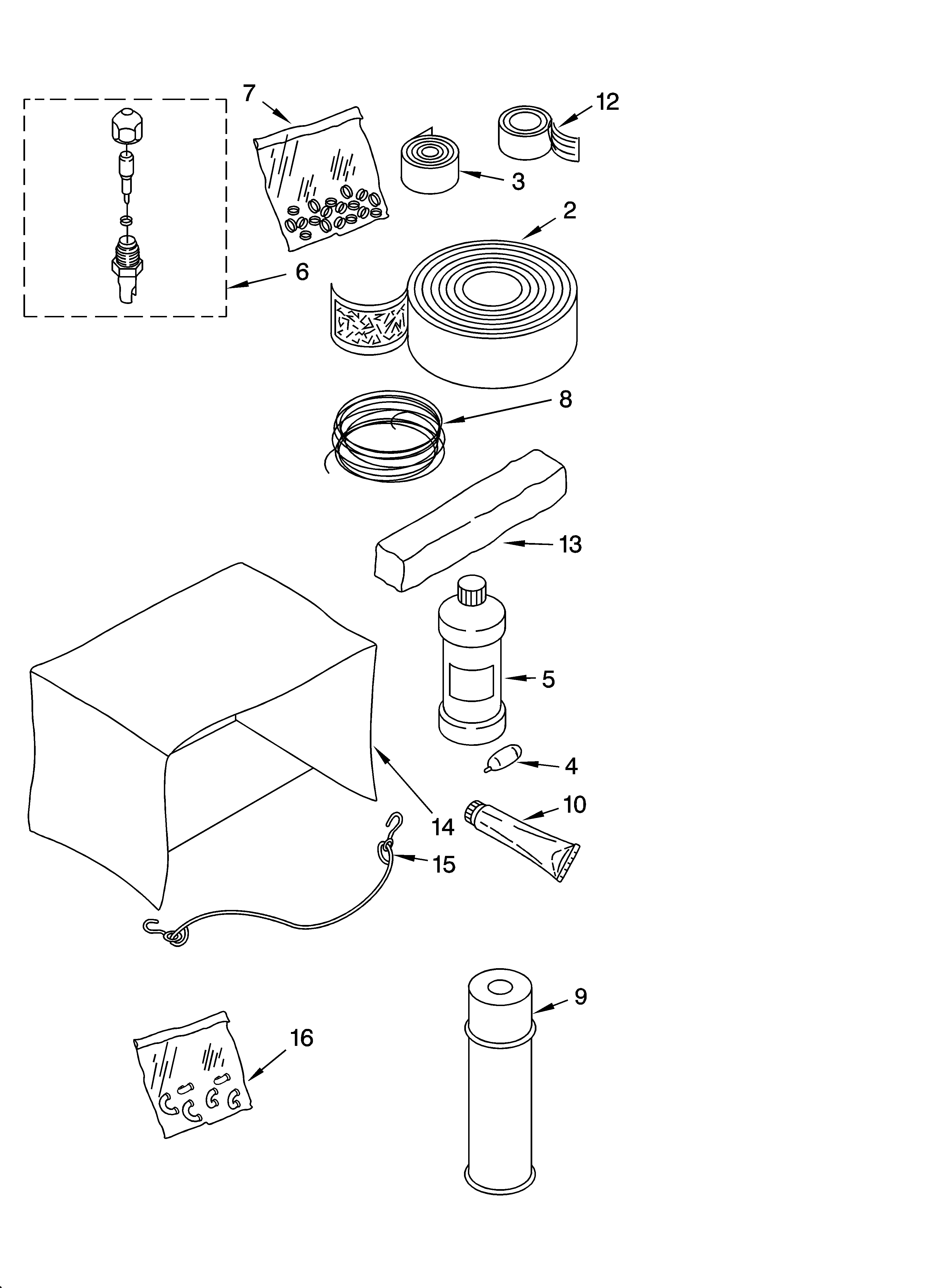 Optional  parts (not included)