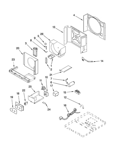 Air flow and control parts