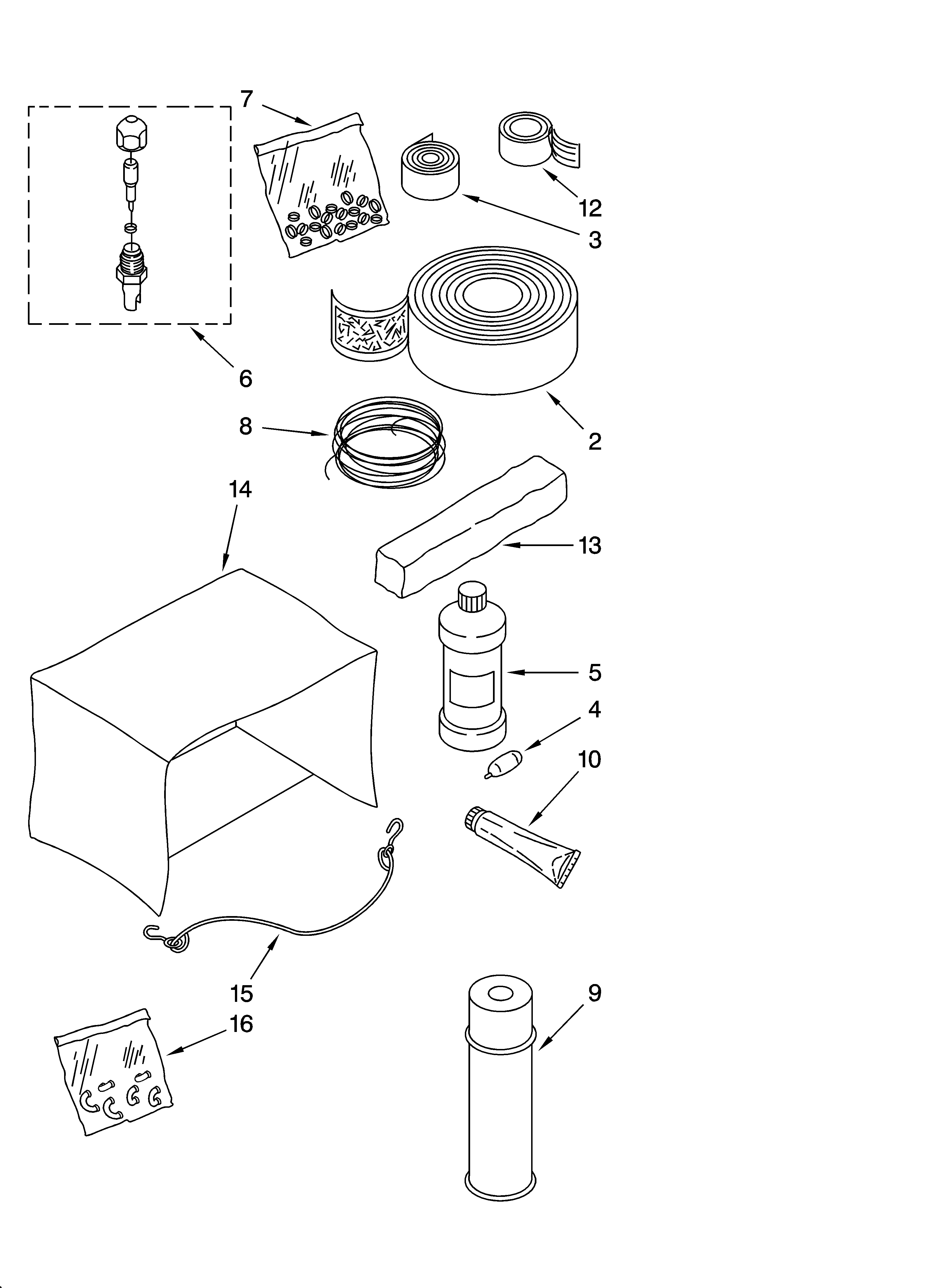 Optional  parts (not included)