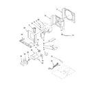 Whirlpool ACE244PT2 air flow and control parts diagram