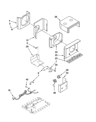 Air flow and control parts