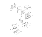 Whirlpool ACM122PT1 air flow and control parts diagram