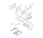 Whirlpool ACQ082PS5 air flow and control parts diagram