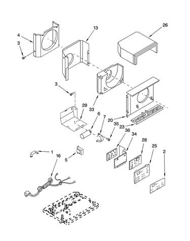 Air flow and control parts
