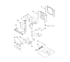 Whirlpool ACQ189PT1 air flow and control parts diagram