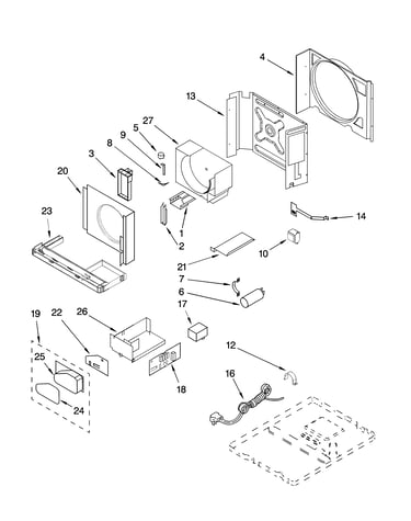 Air flow and control parts
