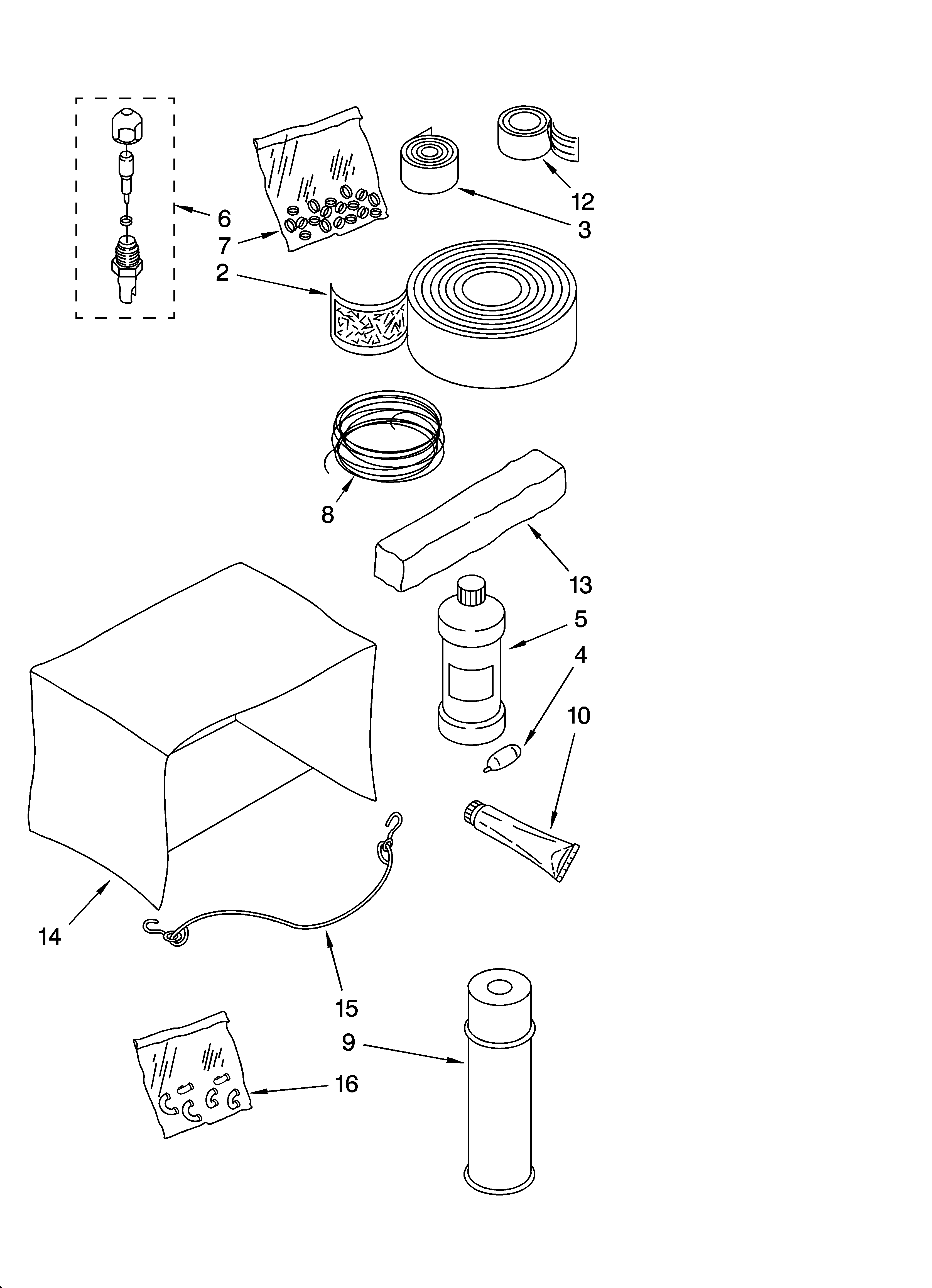 Optional  parts (not included)
