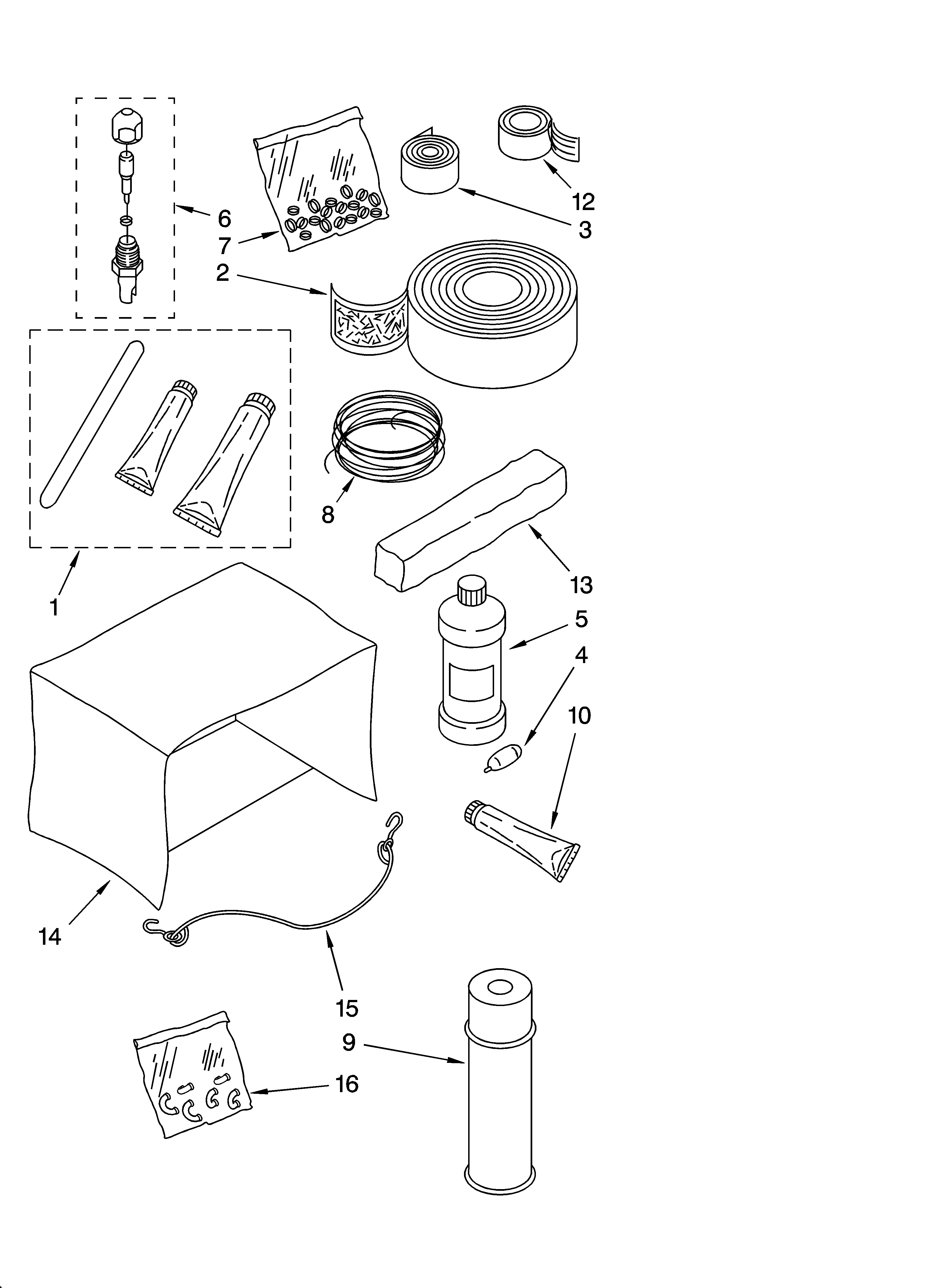 Optional  parts (not included)