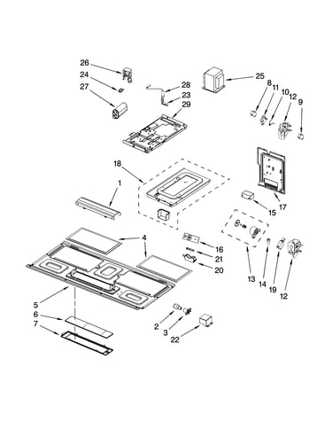 Interior and ventilation parts