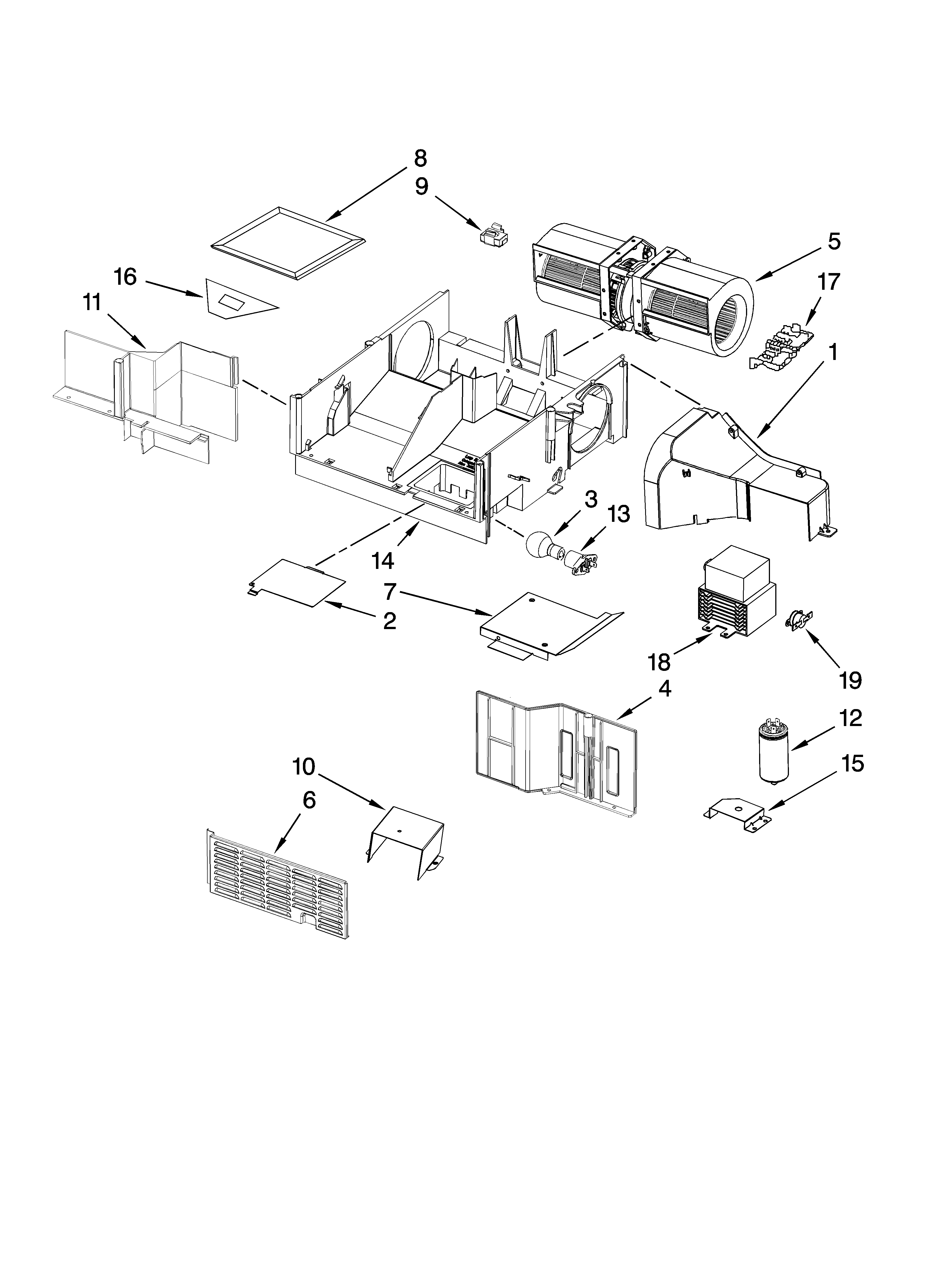 Air flow parts