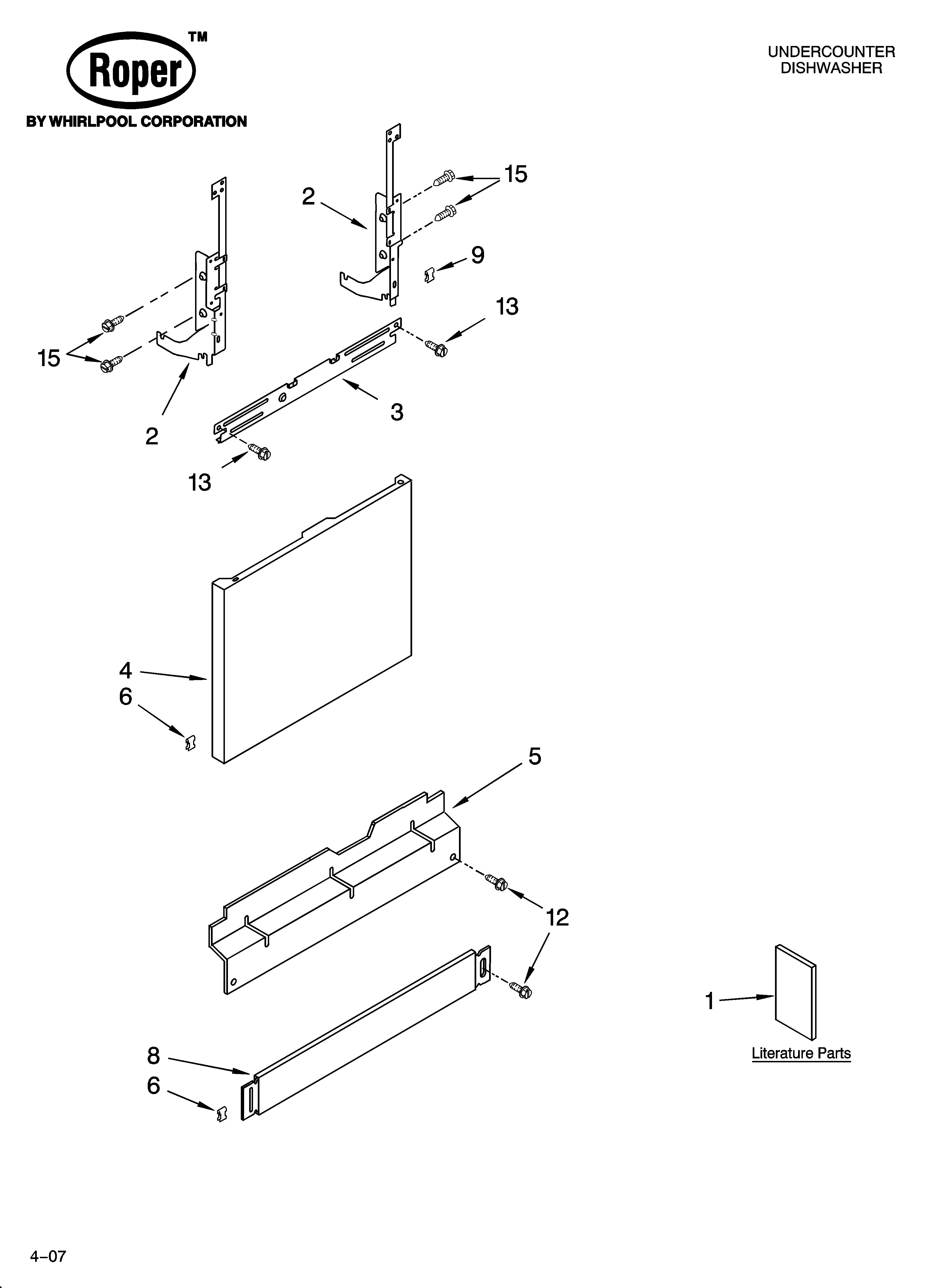 Door and panel parts