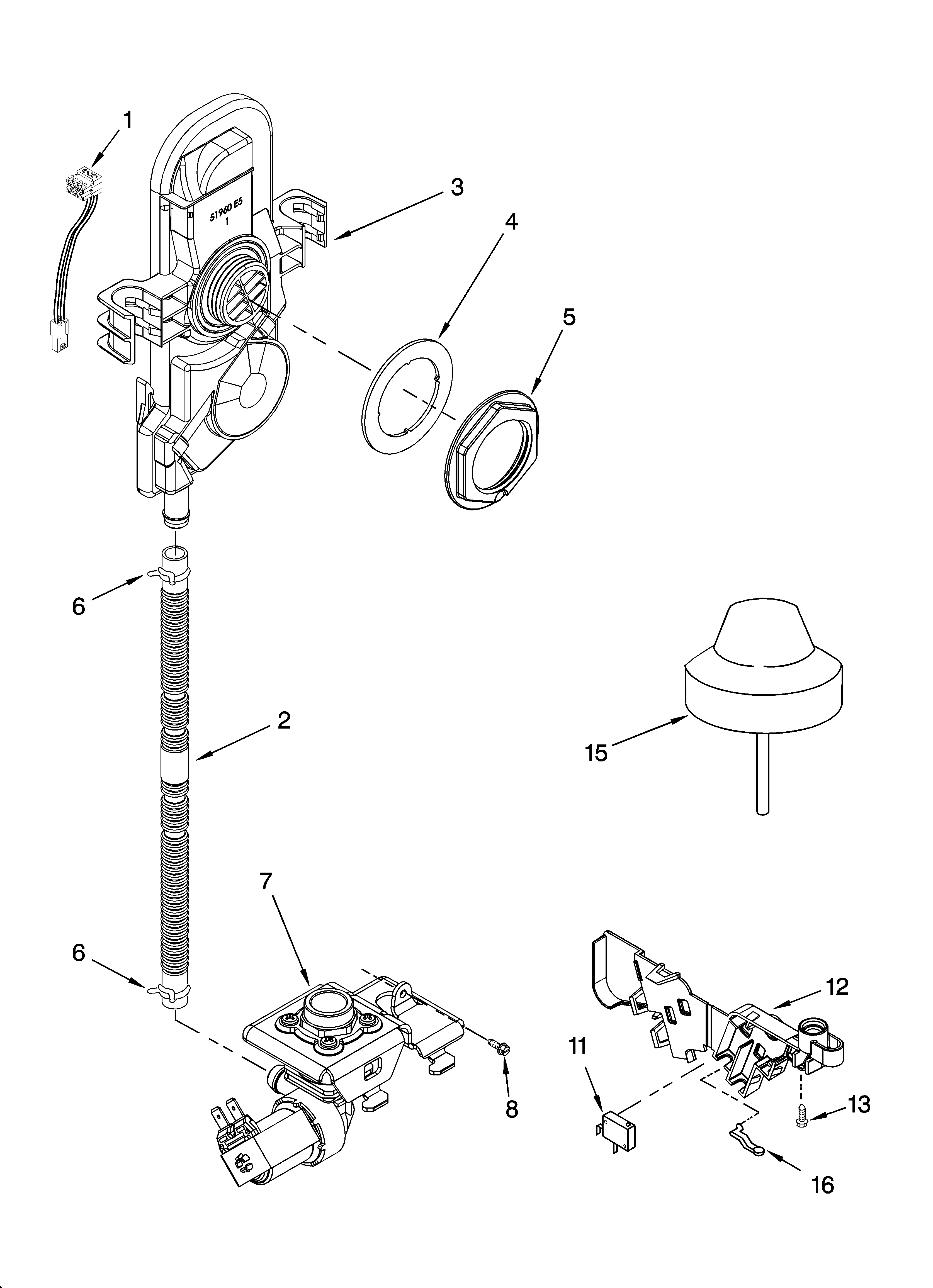 Fill and overfill parts