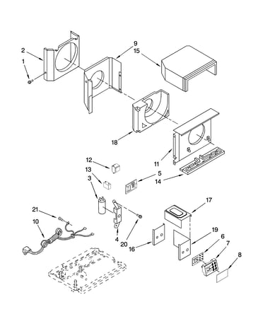 Air flow and control parts