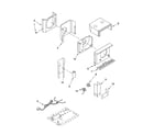 Whirlpool ACD052PS4 air flow and control parts diagram
