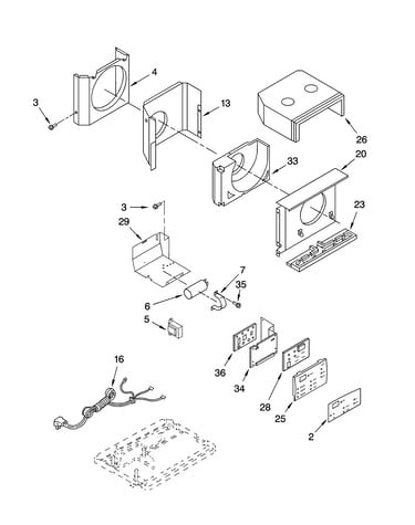 Air flow and control parts