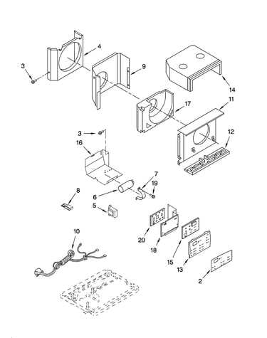 Air flow and control parts