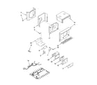 Whirlpool ACQ068PS5 air flow and control parts diagram