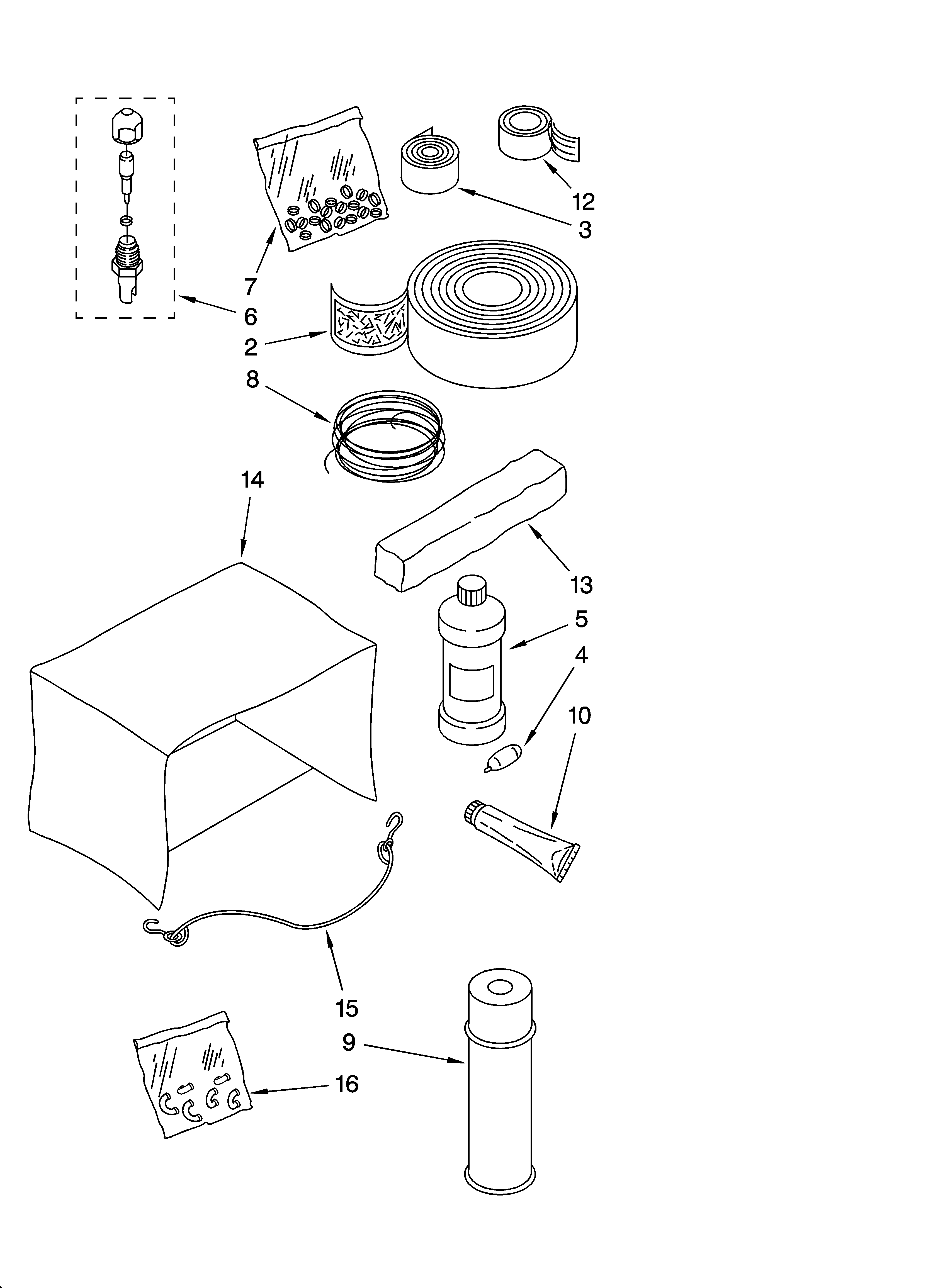 Optional  parts (not included)