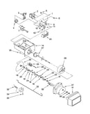 Motor and ice container parts
